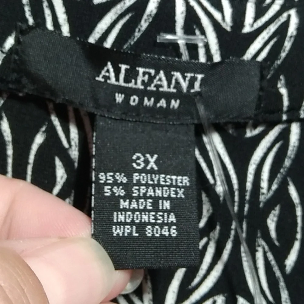 SALE! NWOT Alfani Woman Classy Career Blouse Sz.3X (BX80) - Picture 5 of 10